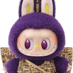 LABUBU × Pronounce - Wings of Fortune Vinyl Plush Hanging Card,Toys for Modern Home Decor, Collectible Toy Set for Desk Accessories