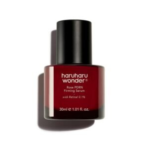 haruharu wonder Rose PDRN Firming Serum with Retinal 0.1%, Boost Collagen, Bulgarian Rose, Minimize Fine lines & Wrinkles, For Sensitive Skin, 1.01 fl.oz