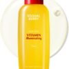 EQQUALBERRY Vitamin Illuminating Toner - Brightening Vitamin C & Niacinamide 3% | Gentle Daily Exfoliating | Skin-Prep Hydration for Glowy Skin(5.07 fl.oz / 150ml)