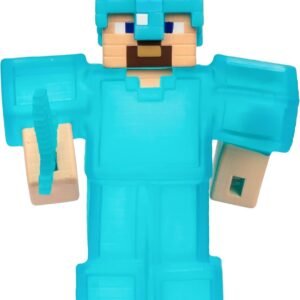Minecraft Stretchy Characters, Steve with Diamond Armor & Sword
