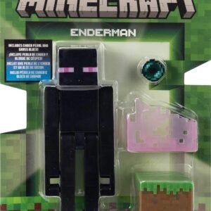 Minecraft Action Figures & Accessories Set, 3.25-inch Scale Collectible Toys with Pixelated Design (Characters May Vary)