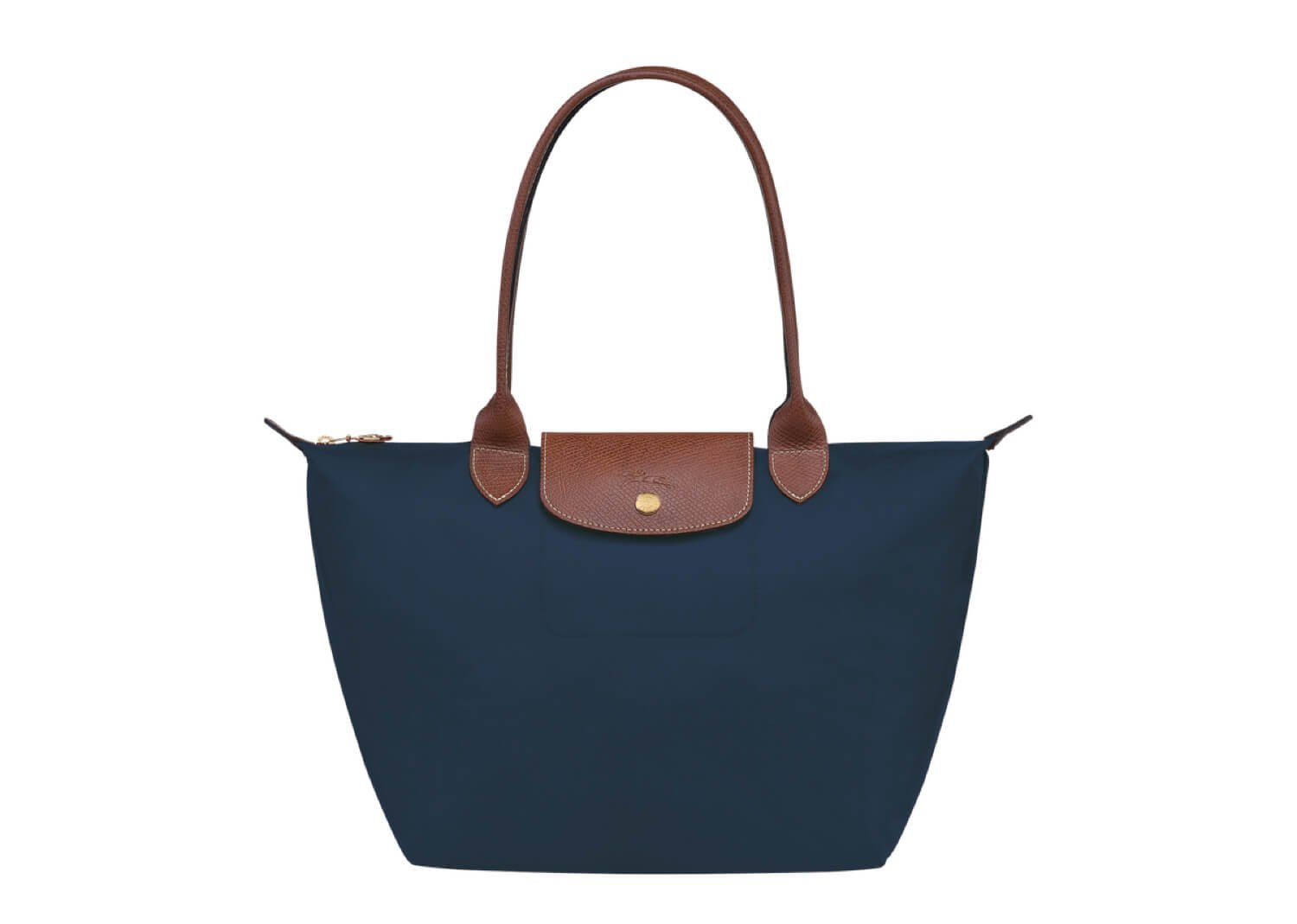 Longchamp Le Pliage Original Medium Shoulder Bag Navy