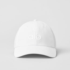 Alo Performance Off-Duty Cap – White/White