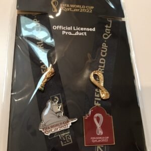 FIFA World Cup Qatar 2022™ Official Pins & Lanyard Set